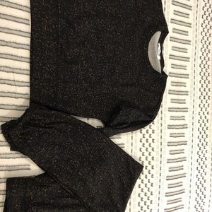 Cheetah print pants set